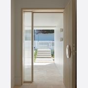 Deko Curved Rings - Timber Door Handle - TDH013c gallery detail image