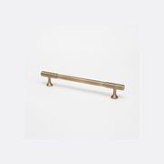 Kitchen Cabinet Handles Antique Aged Brass Rose Bay gallery detail image