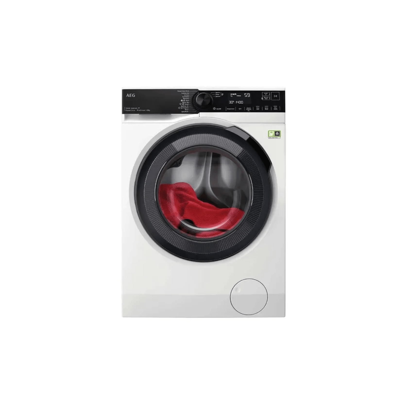 8kg 7000 Series Front Load Washing Machine White ArchiPro AU