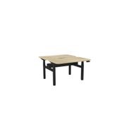 Haven Electric Double Sided Desk - Scallop & Radius Top gallery detail image