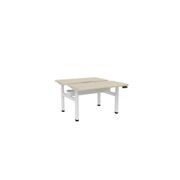 Haven Electric Double Sided Desk - Scallop & Radius Top gallery detail image
