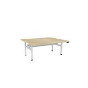 Haven Electric Double Sided Desk - Radius Top gallery detail image