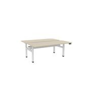 Haven Electric Double Sided Desk - Radius Top gallery detail image