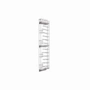 VIBO Pullout Bottle Rack 150 Cabinet - Galaxy Chrome gallery detail image
