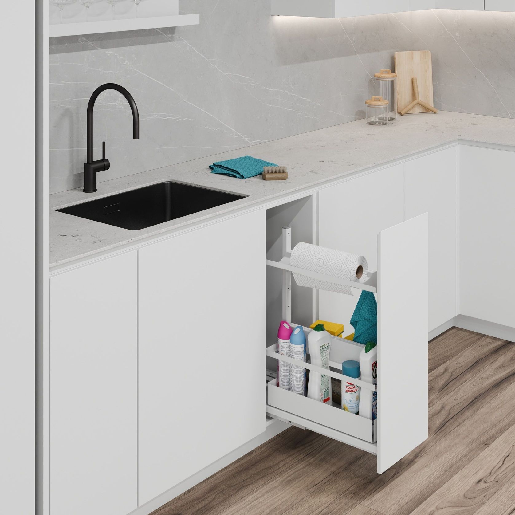 Essentio® by Vauth-Sagel: VS SUB® Larder Flex Pull Out gallery detail image