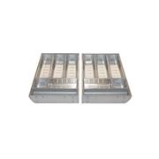 Inoxa Stainless Steel Drawer Organising System gallery detail image