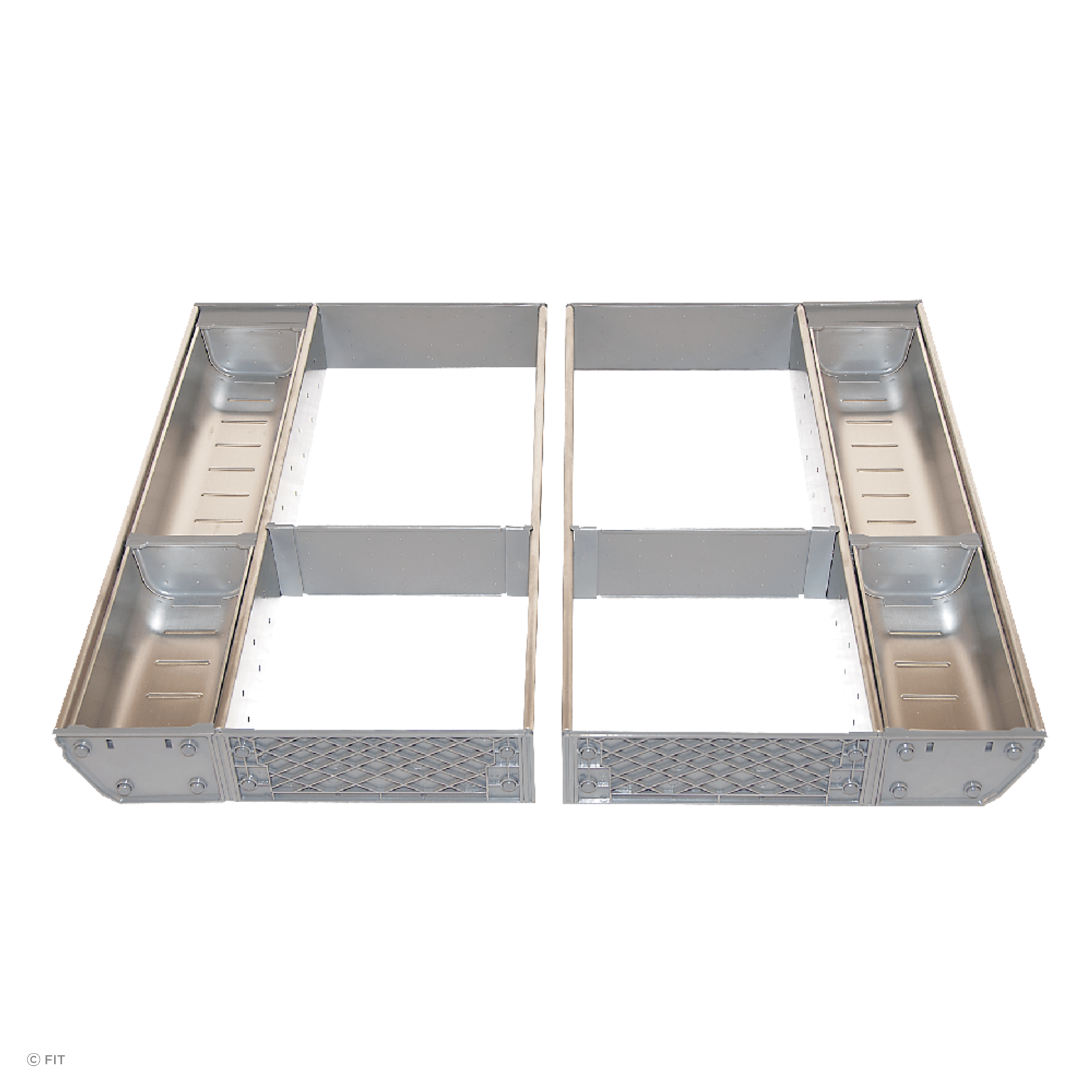 Inoxa Stainless Steel Drawer Organising System gallery detail image
