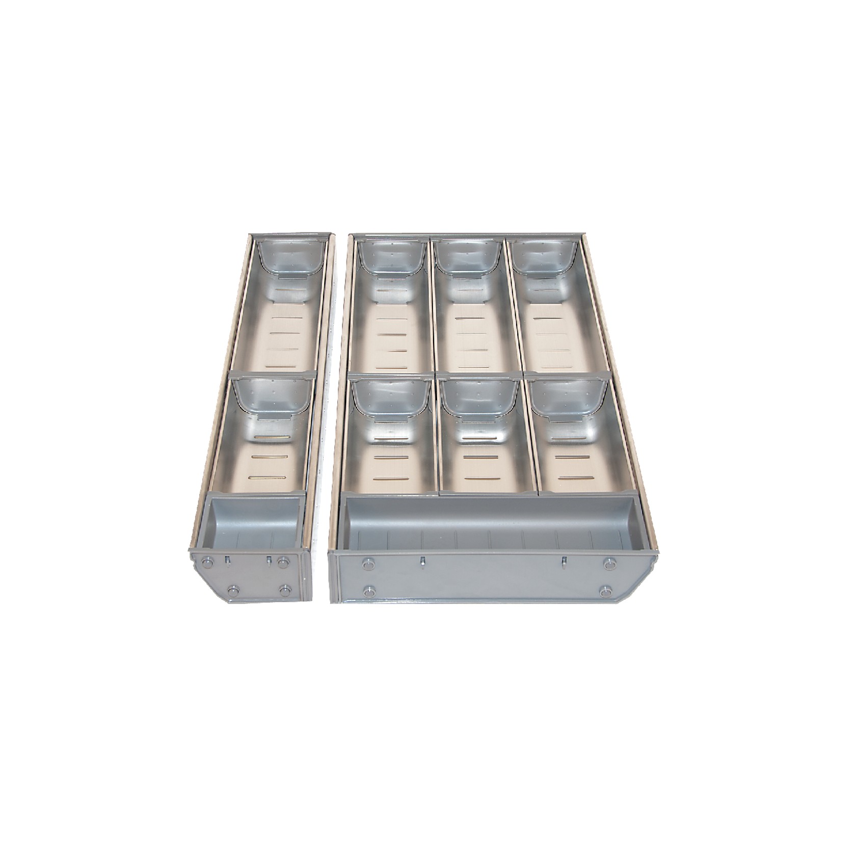 Inoxa Stainless Steel Drawer Organising System gallery detail image