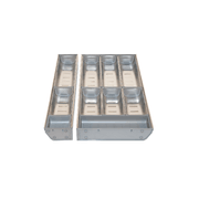 Inoxa Stainless Steel Drawer Organising System gallery detail image