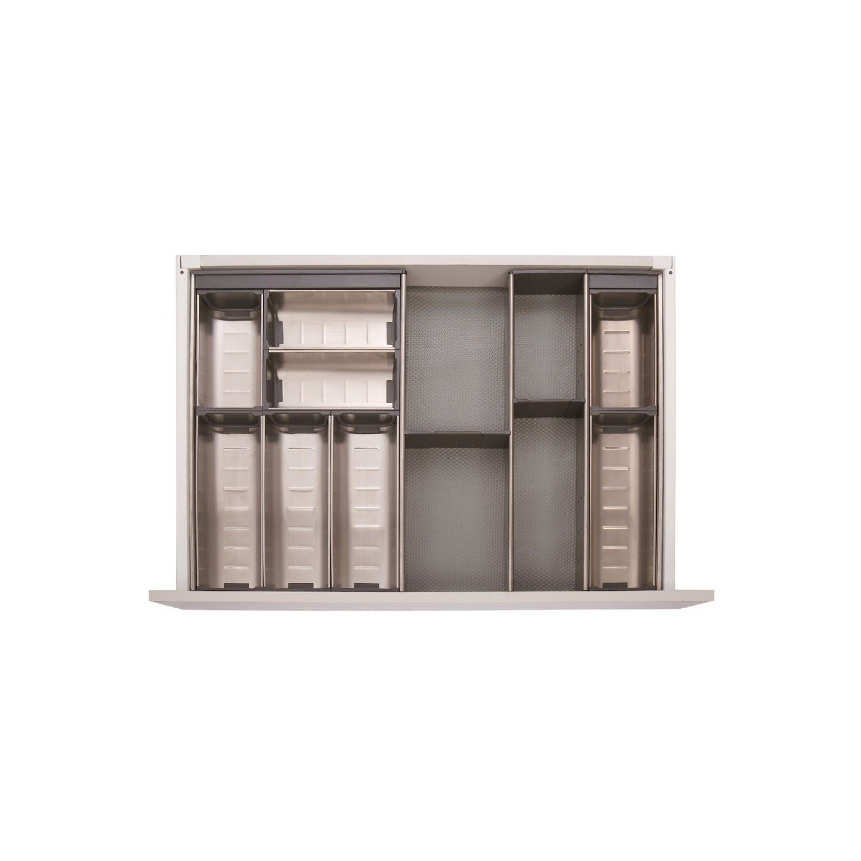 Inoxa Stainless Steel Drawer Organising System gallery detail image