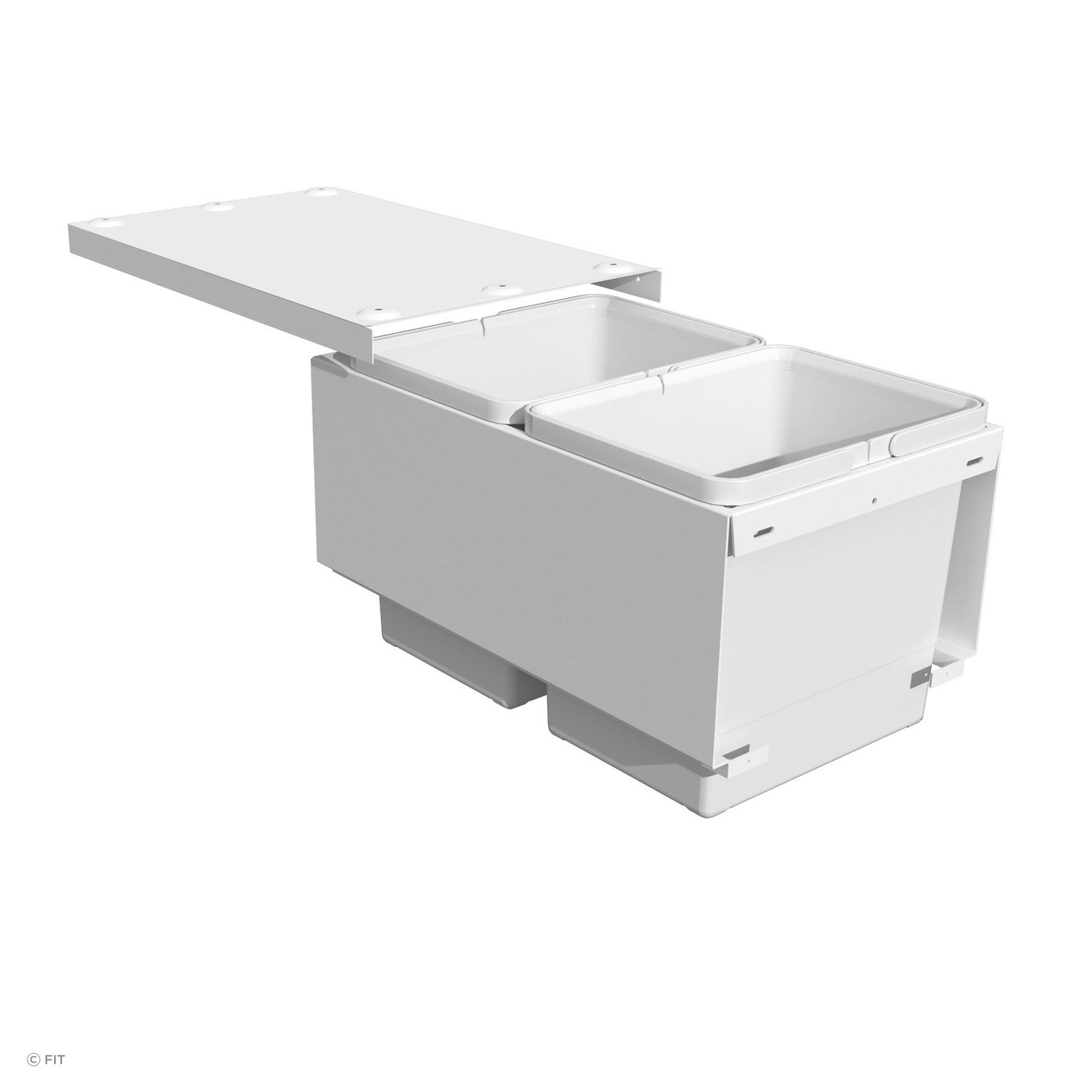 Tanova FLEX Kitchen Bin Solution For Slimline Drawers gallery detail image