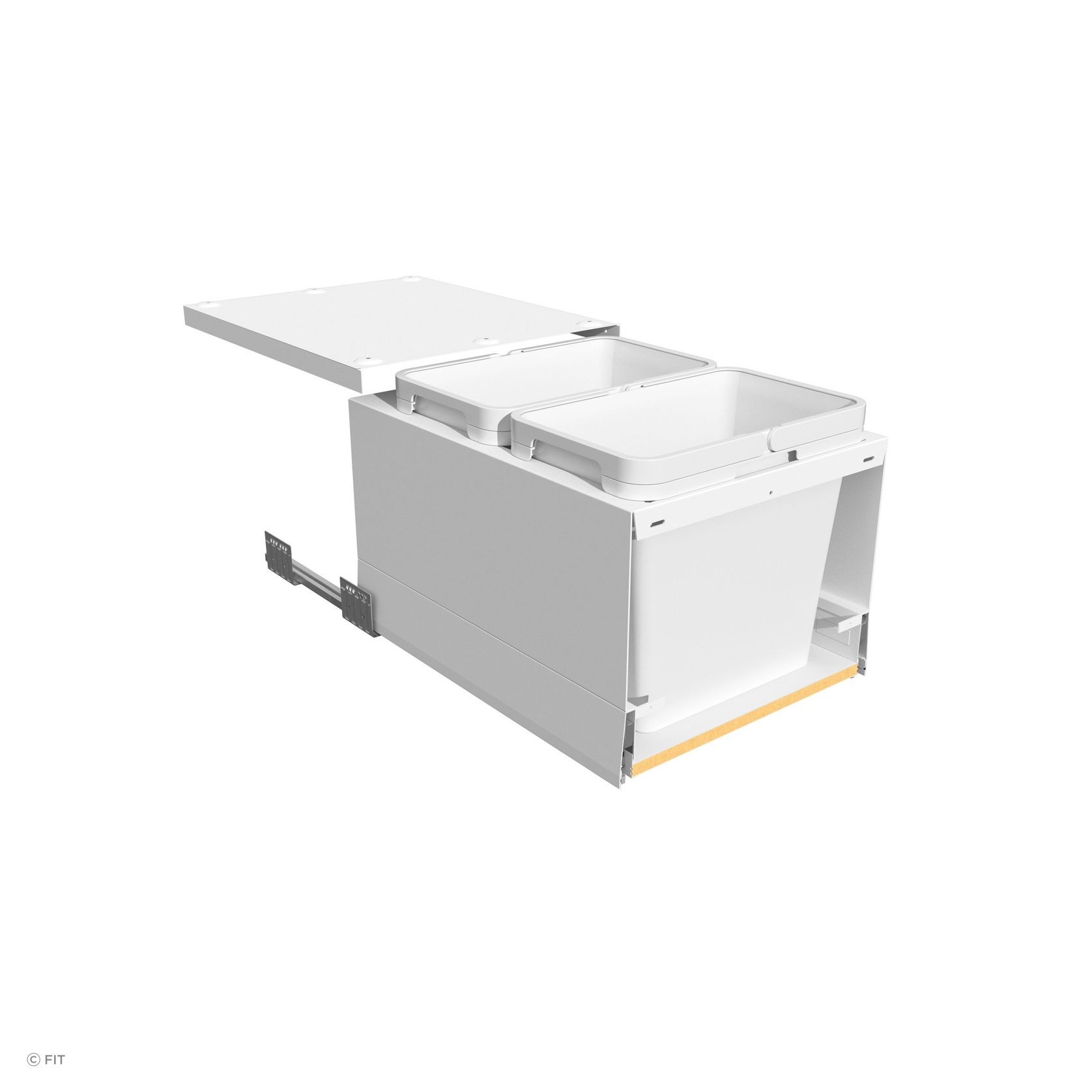 Tanova FLEX Kitchen Bin Solution For Slimline Drawers gallery detail image