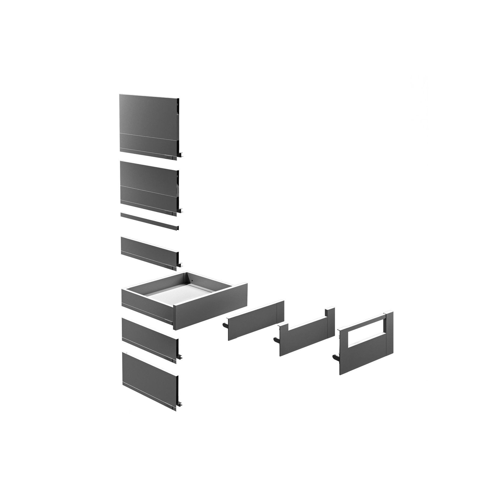 ALUNAN T Slimwall Soft Close Drawer System gallery detail image