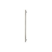 Textured Solid Brass Pull Handle - Linear Knurled gallery detail image