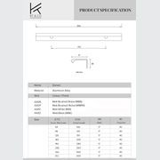 Darwin Kitchen Lip Pull Handles gallery detail image