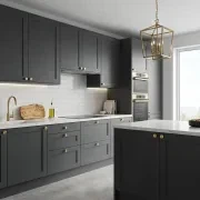 Solid Brass Kitchen Button Round Knobs gallery detail image