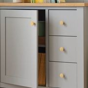 Solid Brass Kitchen Button Round Knobs gallery detail image