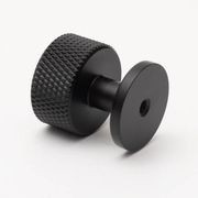 Solid Brass Knurled Kitchen Drawer Knobs gallery detail image
