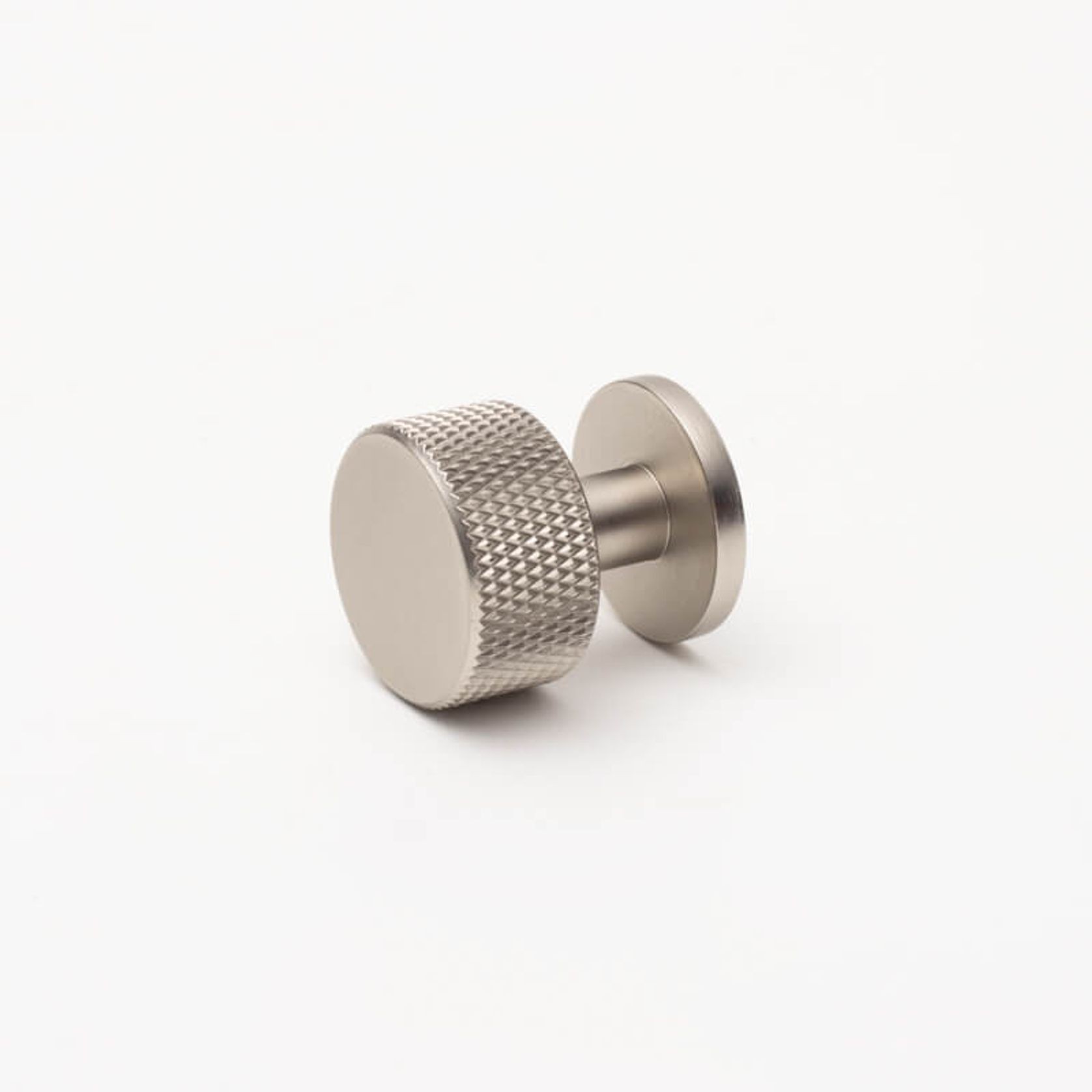 Solid Brass Knurled Kitchen Drawer Knobs gallery detail image