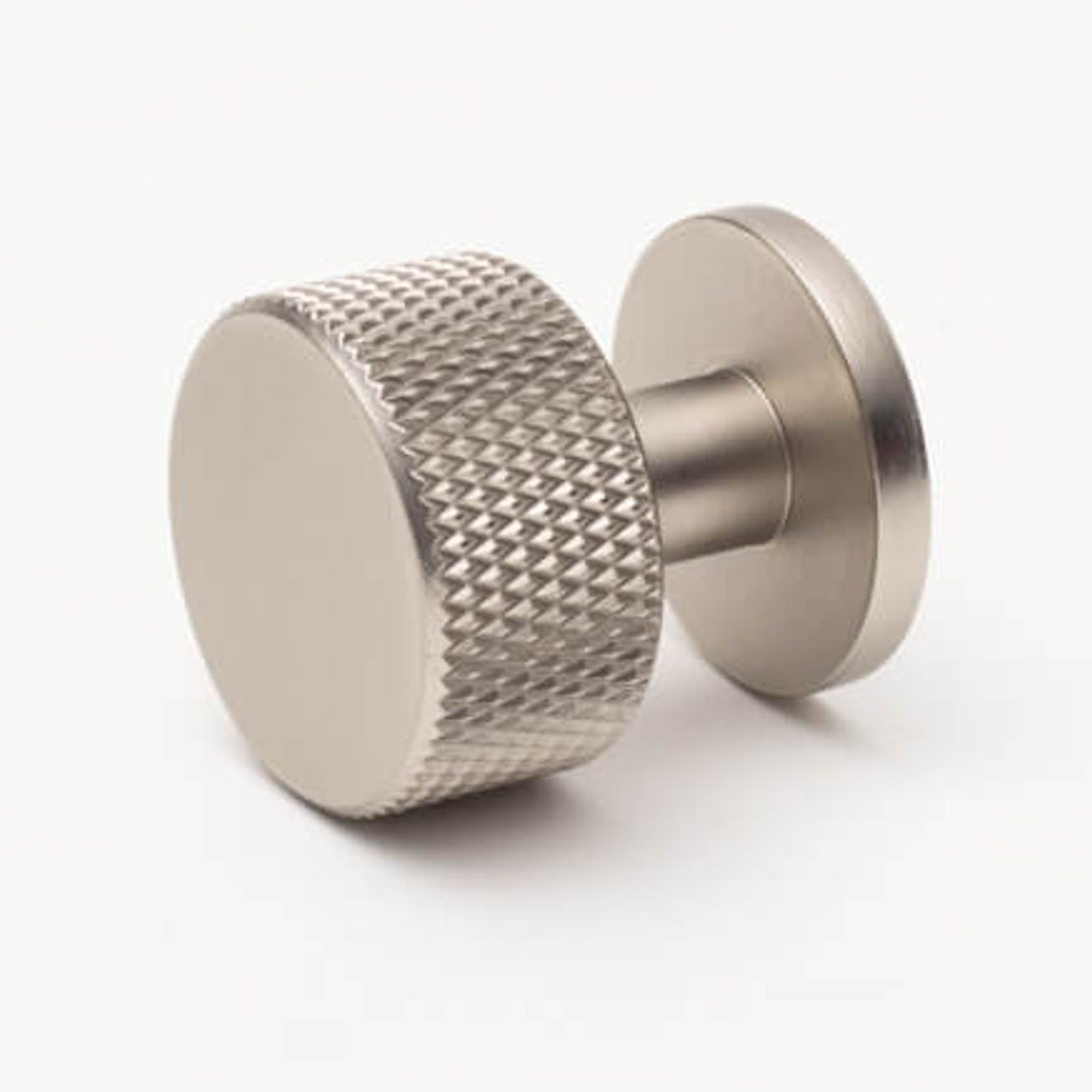 Solid Brass Knurled Kitchen Drawer Knobs gallery detail image