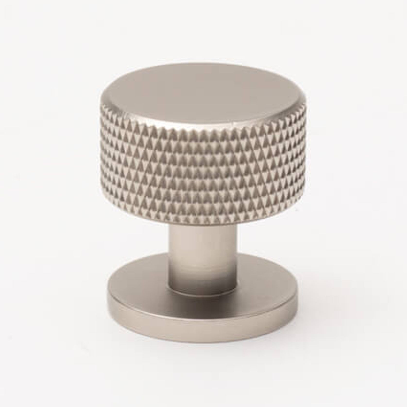 Solid Brass Knurled Kitchen Drawer Knobs gallery detail image