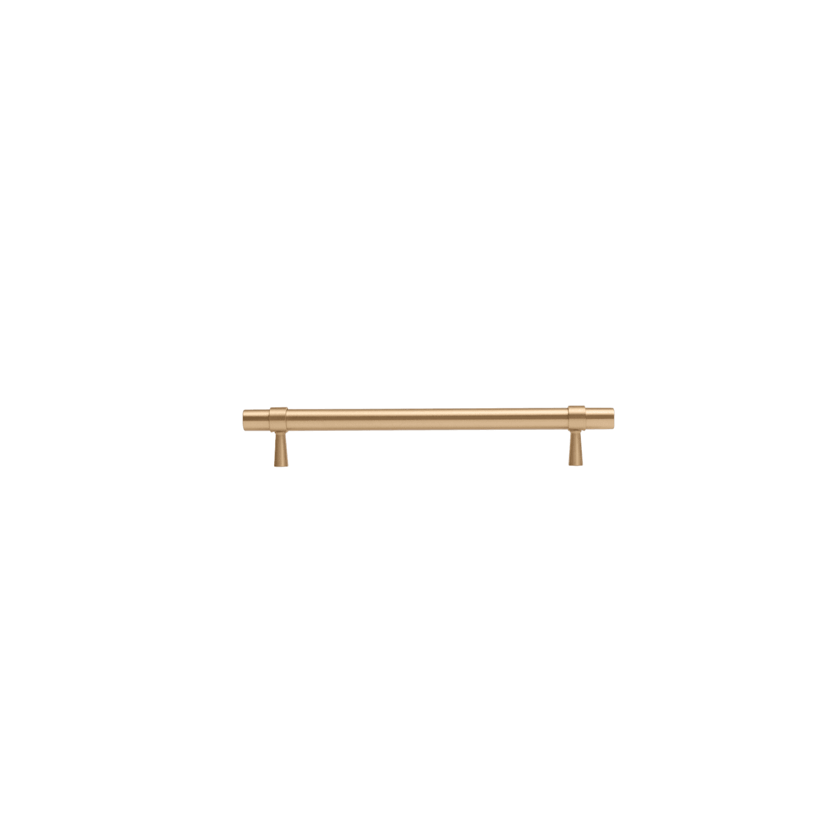 KT&CO Kitchen drawer handles Brushed brass/ Aged brass Mildura gallery detail image