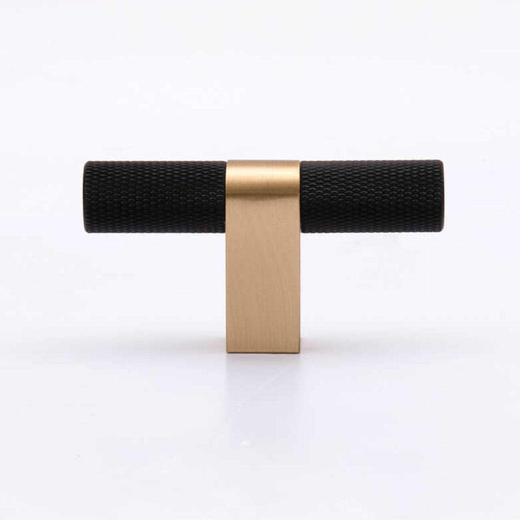 Vaucluse Black and Brass Drawer Handles gallery detail image
