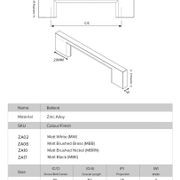 Ballarat Slim Profile Kitchen Handles gallery detail image