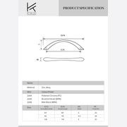 Classic Kitchen Cabinet Bow Handles gallery detail image
