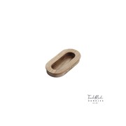 Cascade Recessed Oval Small Timber Handles gallery detail image