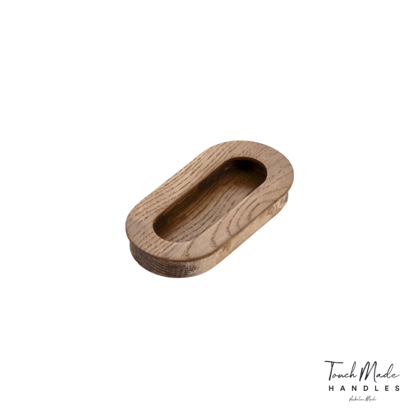 Cascade Recessed Oval Small Timber Handles gallery detail image