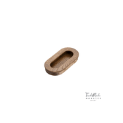 Cascade Recessed Oval Small Timber Handles gallery detail image