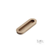 Cascade Recessed Oval Small Timber Handles gallery detail image