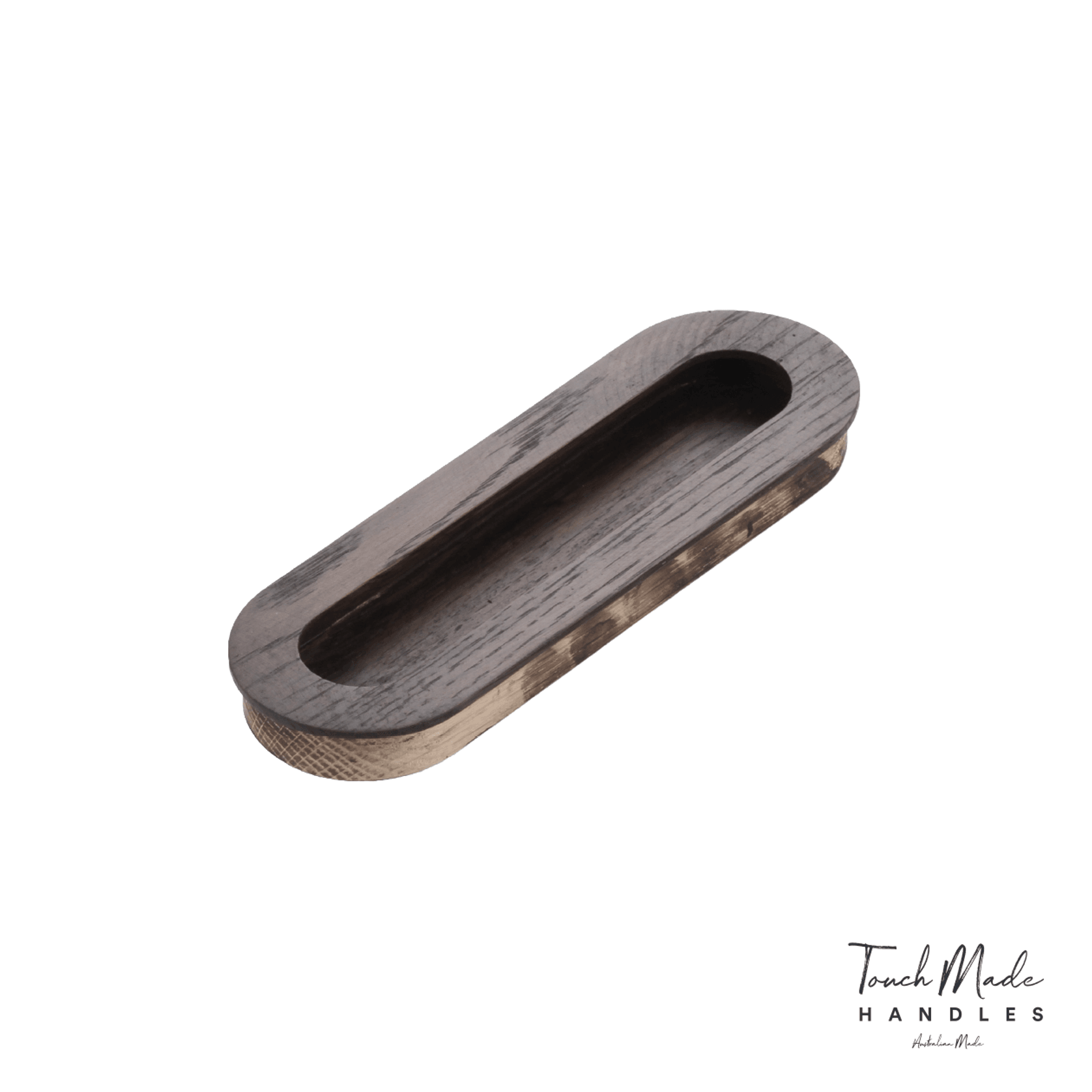 Cascade Recessed Oval Small Timber Handles gallery detail image