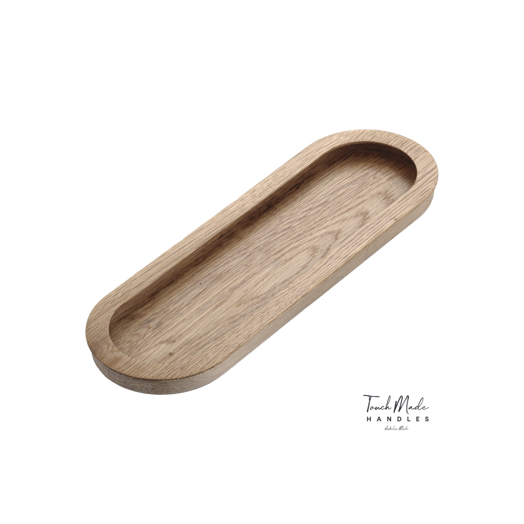 Cascade Recessed Oval Large Timber Handles gallery detail image