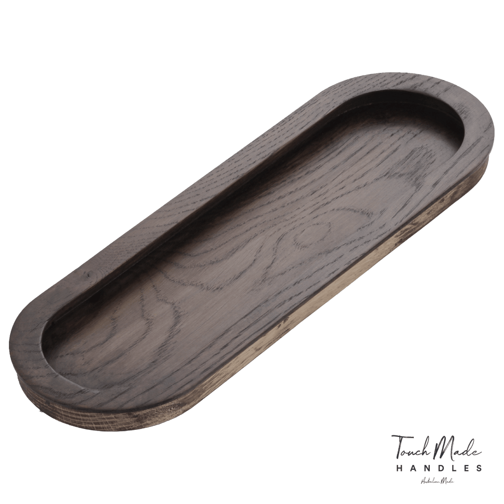 Cascade Recessed Oval Large Timber Handles gallery detail image