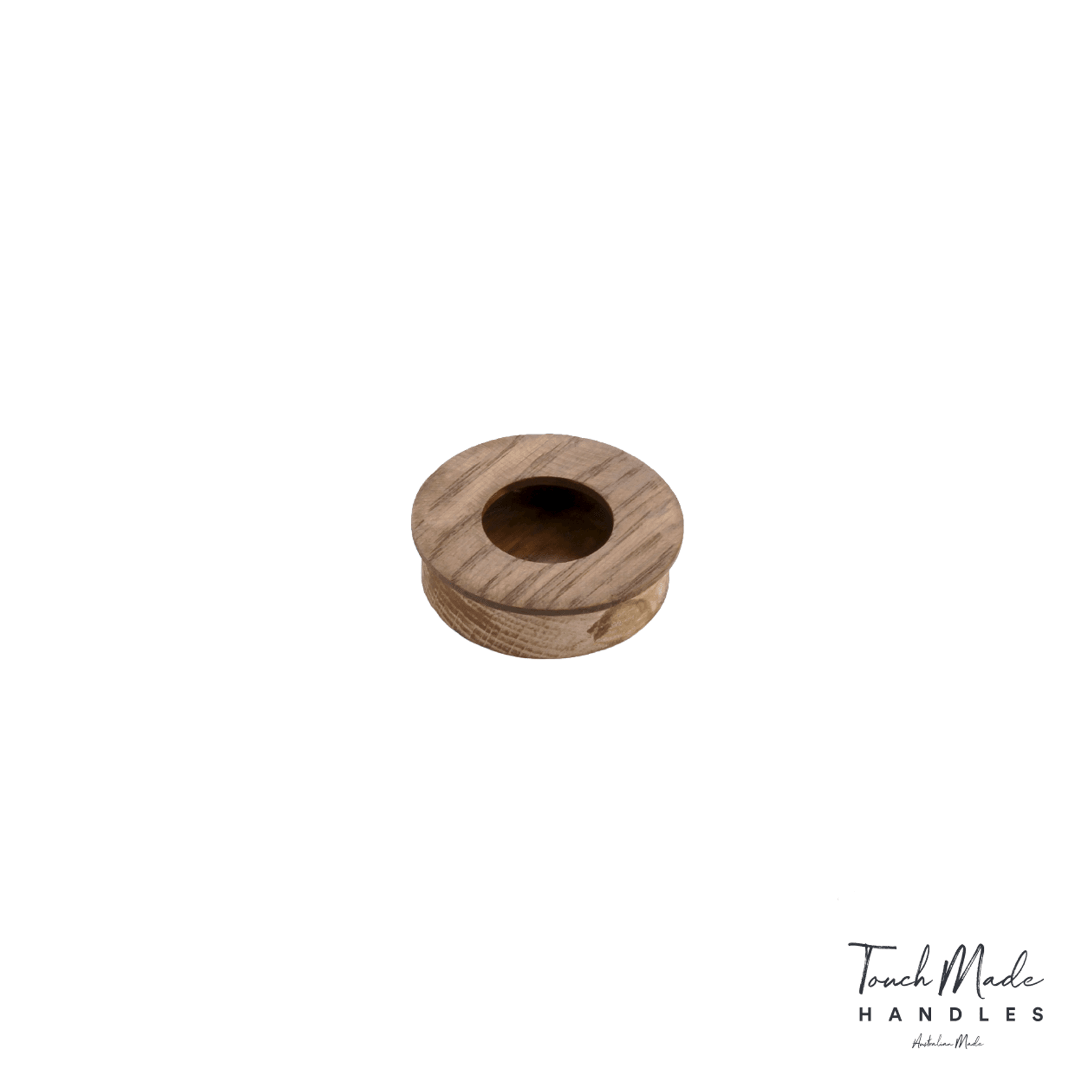 Cascade Recessed Round Timber Handles gallery detail image