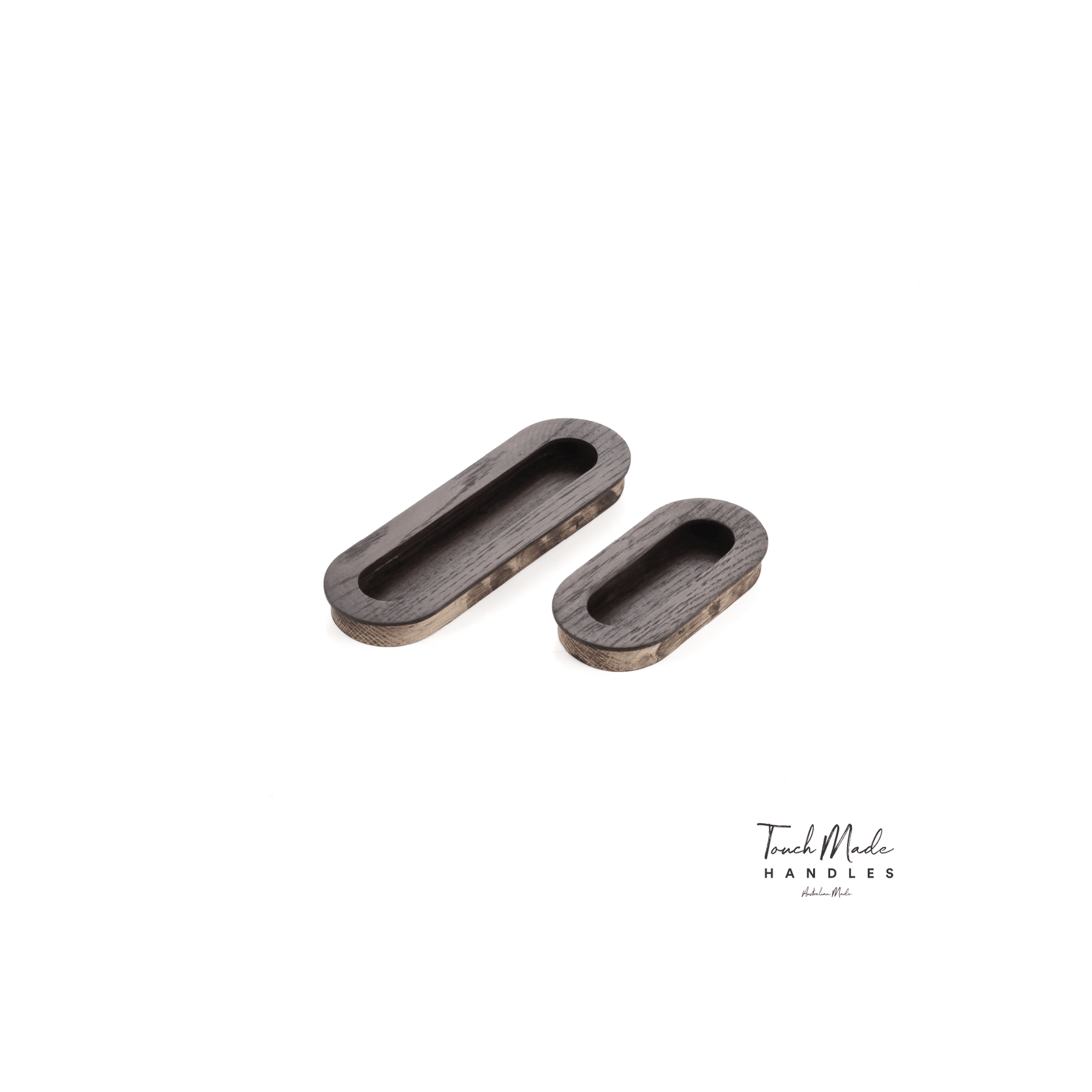 Cascade Recessed Oval Small Timber Handles gallery detail image