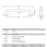 Mackay Classic Hamptons Kitchen Handles gallery detail image