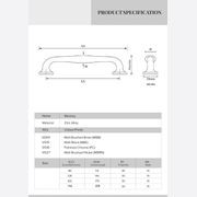 Mackay Classic Hamptons Kitchen Handles gallery detail image