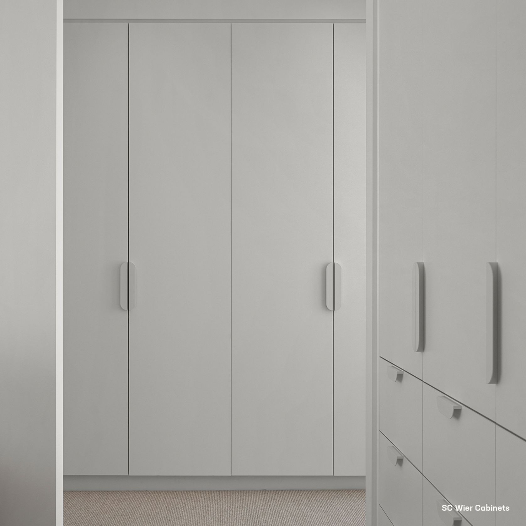 Matt White Ova Handles gallery detail image