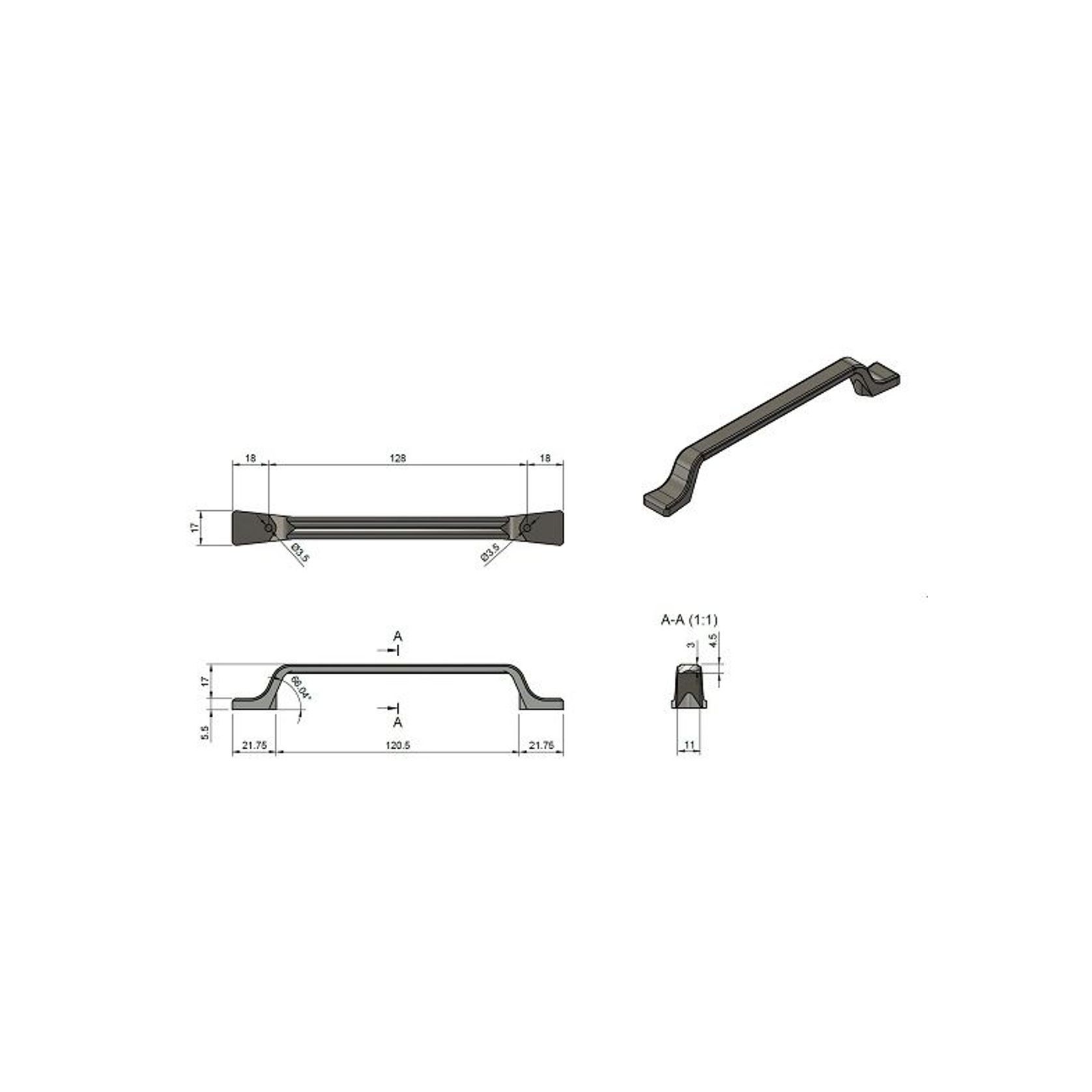 Padua D Handle gallery detail image