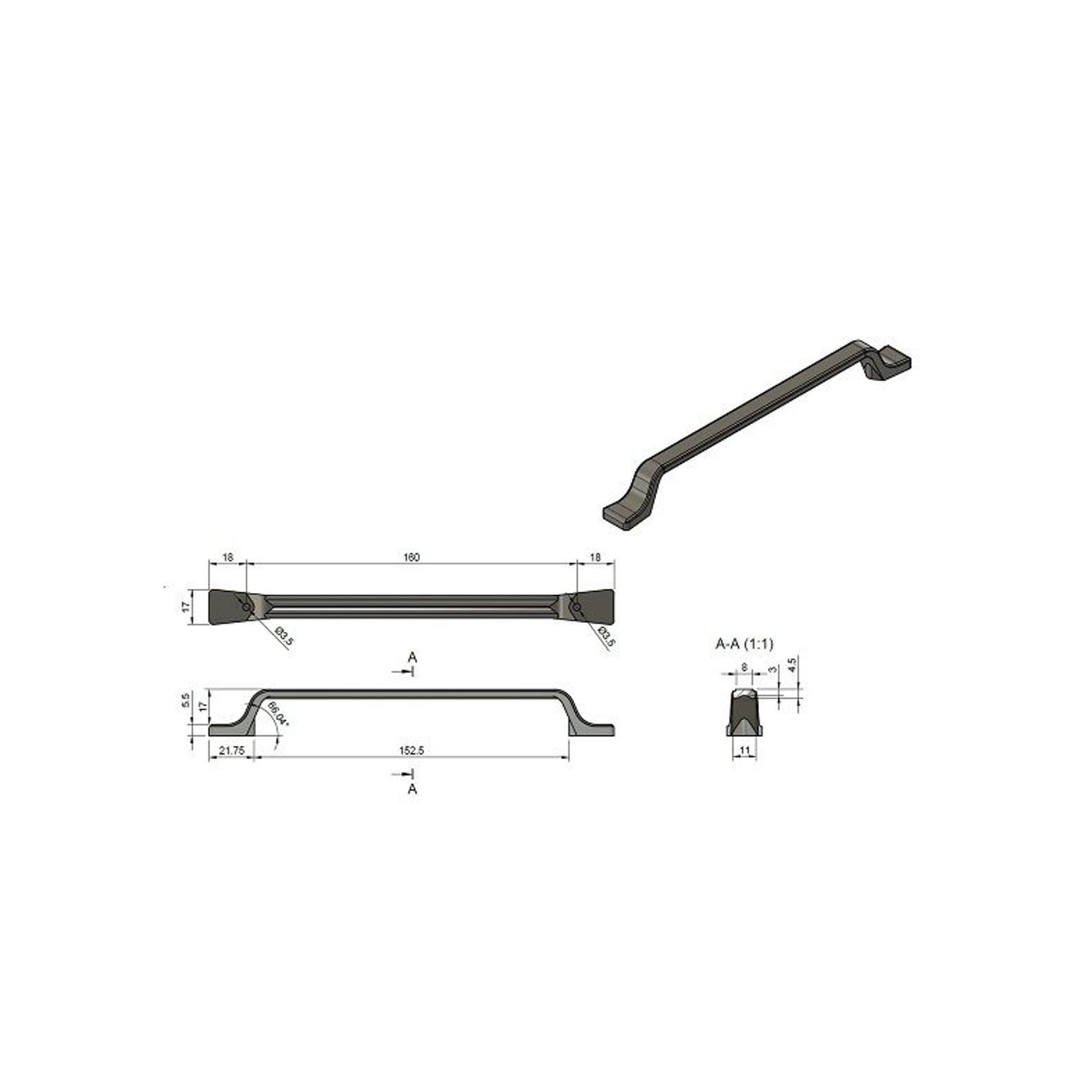 Padua D Handle gallery detail image