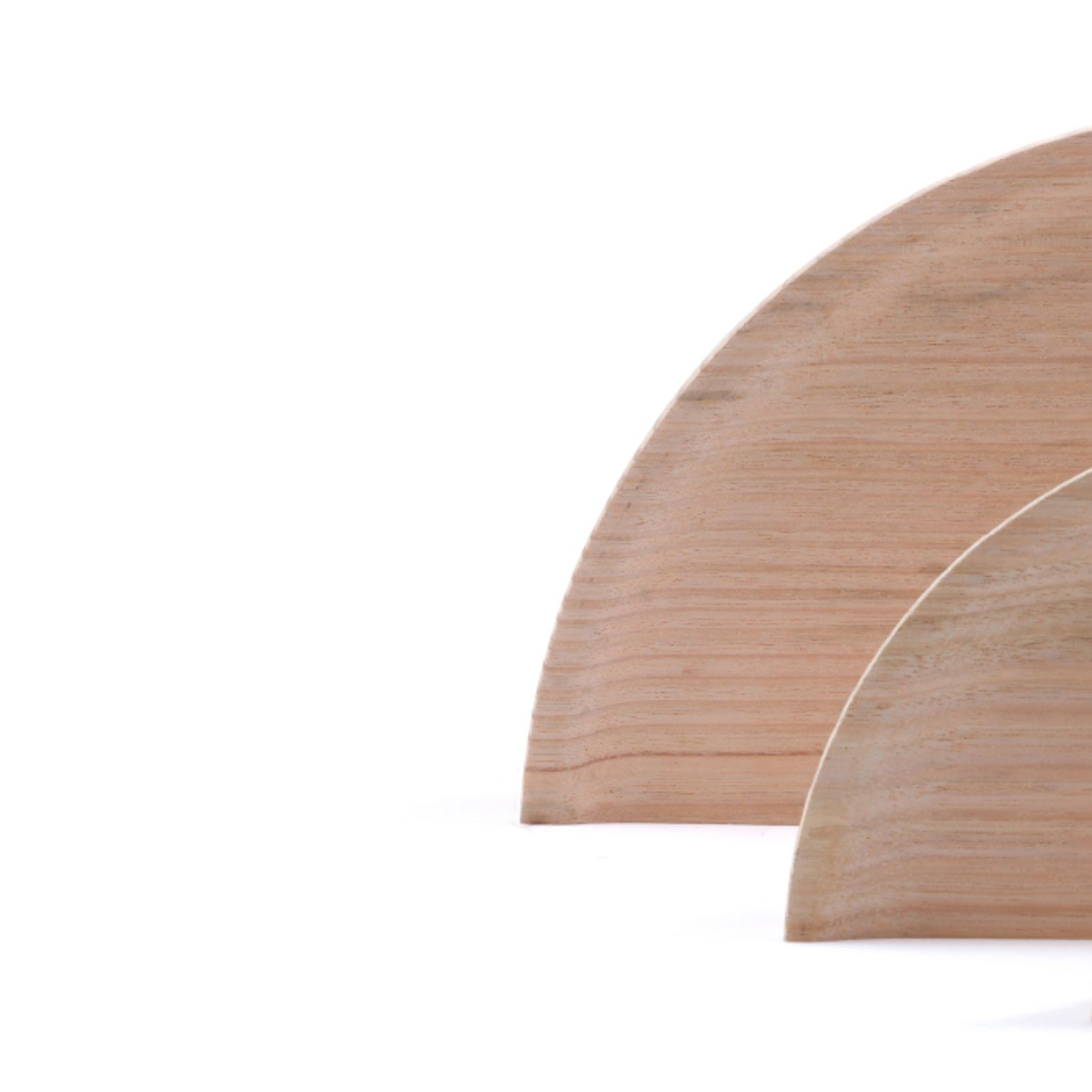 Timber Dished Semi-Round I Handles gallery detail image
