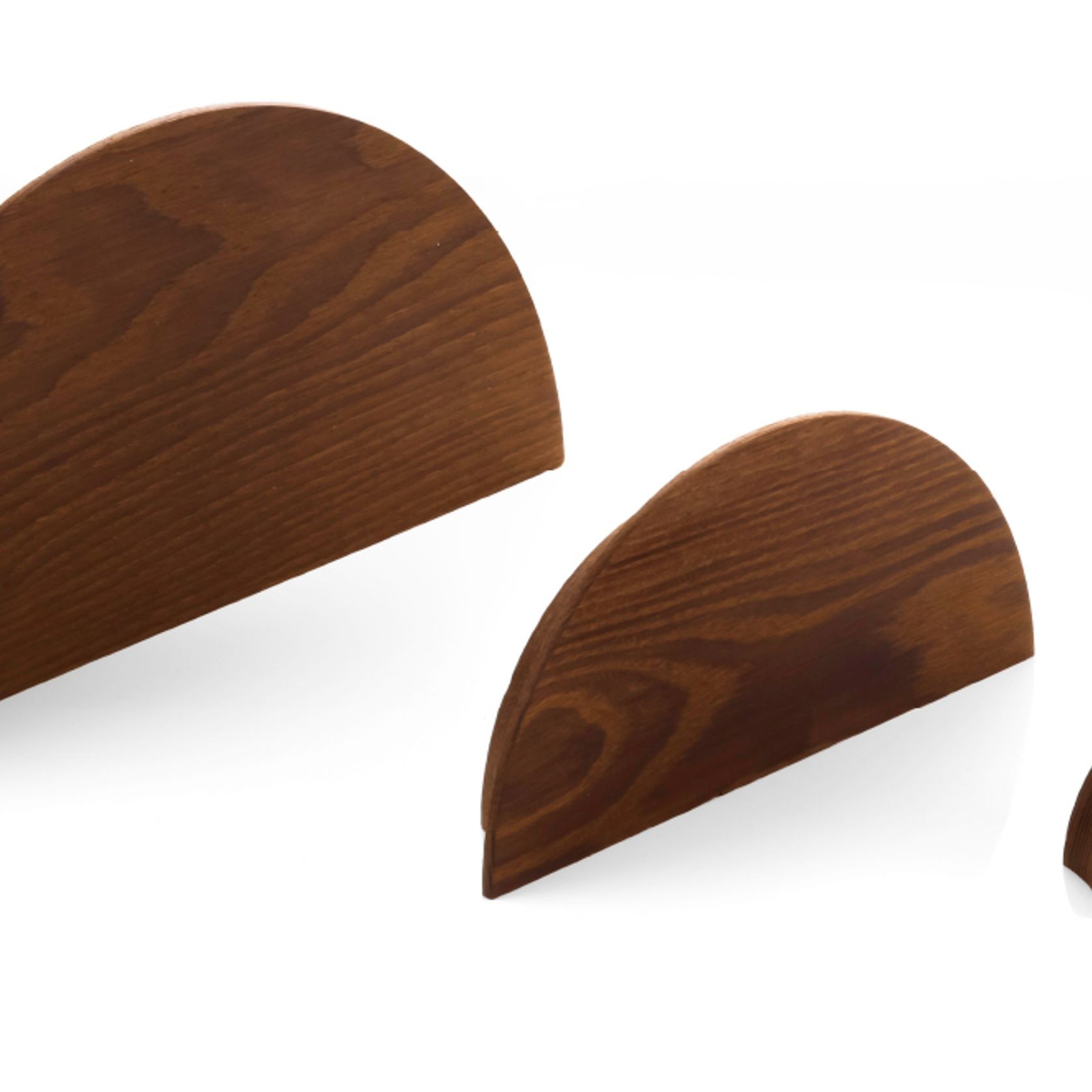 Hand Crafted Timber Half Moon Handles gallery detail image