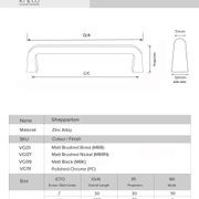 Shepparton Hamptons Kitchen Handles gallery detail image