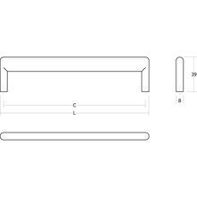 BEAM Cabinet Handle gallery detail image