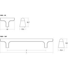 HINOKI WOOD Cabinet Handle gallery detail image