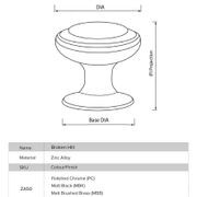 Broken Hill Classic Round Drawer Knobs gallery detail image