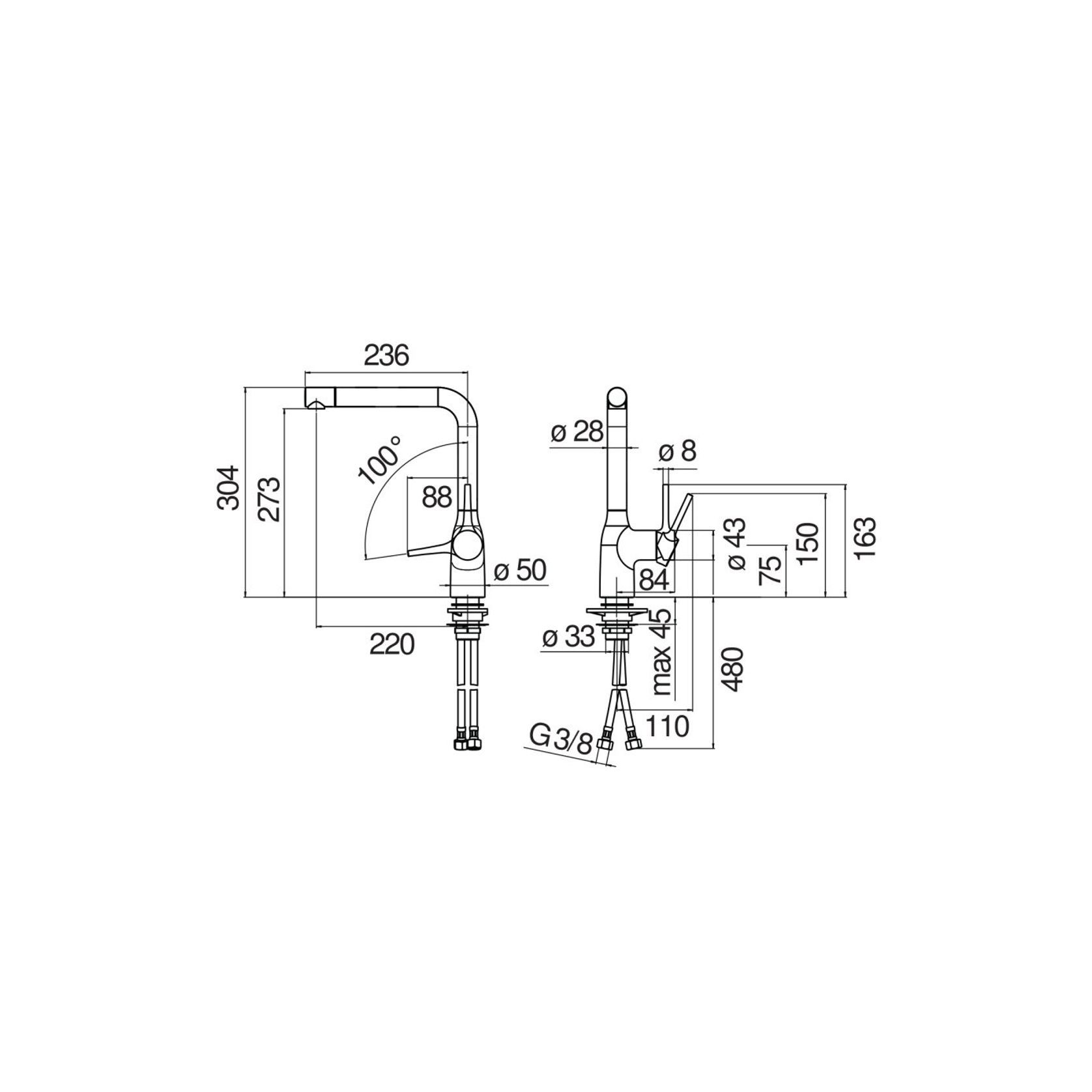 Mania Kitchen Mixer gallery detail image
